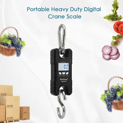 £38.75 • Buy 500kg 0.1kg Butchers Mini Crane Meat Scale Digital Electronic Hook Hanging Scale