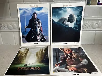 ORIGINAL LORD OF THE RINGS TOLKIEN TOTAL FILM MAGAZINE PROMO Posters 2002 • £9.50