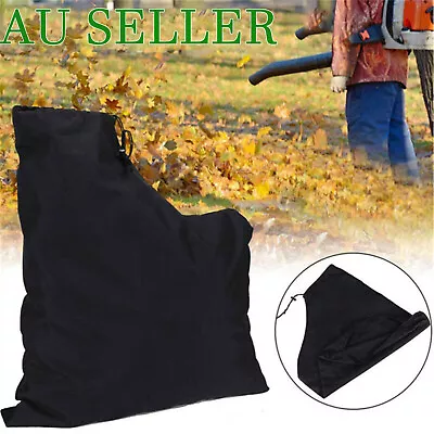 AU Replacement Black Zip Leaf Blower Vacuum Bag Garden Lawn Leaves Storage Bags • $8.95