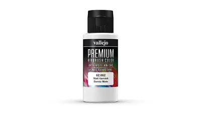 VAL62062 - AV Vallejo Premium Color - 60ml -  Matt Varnish • £7.65