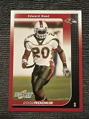 Ed Reed Rookie 2002 Score RC #324 Miami Hurricanes • $0.99