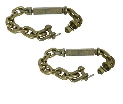 Stabilizer Chain Set / 3 Point Hitch Sway Chain For Tractors • $57