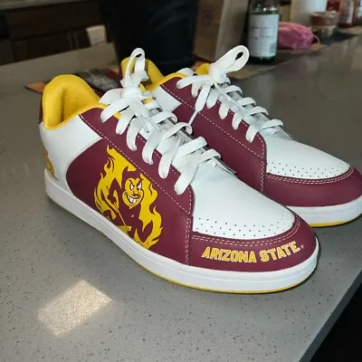 VTG STS Footwear Limited Edition ASU Decal Shoes Size 10 • $34.55