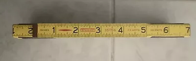 Stanley Folding Wooden Ruler~ 72   ~ Model #: 35-106~Made In The USA~ #:339-TC • $9.99