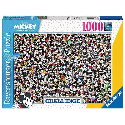 Ravensburger Disney Challenge Mickey 1000pc Puzzle RB16744-9 • $34.90