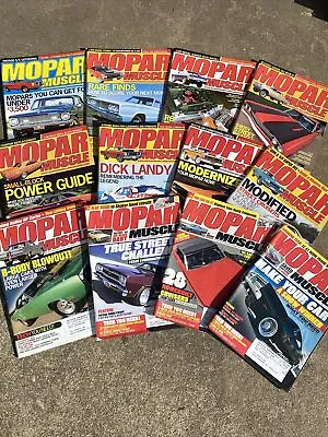 Lot 12 Mopar Muscle Magazines 2007 Plymouth Superbird Belvedere Challenger • $25