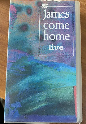 James  - Come Home Live - Original VHS (Tim Booth) • £13.99