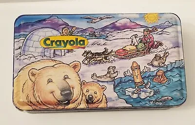 Crayola Crayon Vintage Tin Box 1998 • $7.99