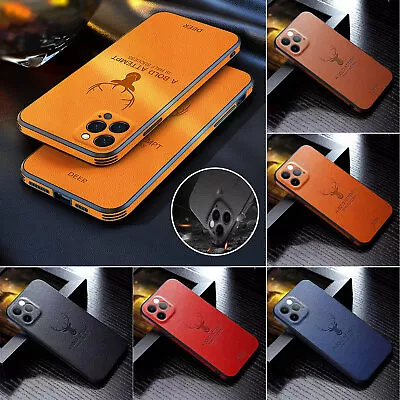 $2.73 • Buy Leather Silicone Back Case Cover For IPhone 14 Pro Max 13 12 11 Pro Max XR XS 87