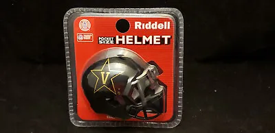 Vanderbilt Commodores Speed Pocket Pro Football Helmet Riddell With Clamshell • $5.79