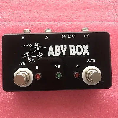  Hand Made ABY Selector Combiner Switch AB Box Pedal-TRUE BYPASS • $29.99