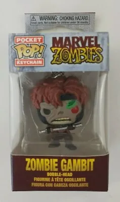 Gambit Official Marvel Zombies X-men Funko Pocket Pop Vinyl Keychain/Keyring • £3