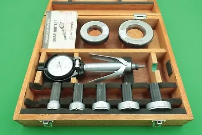 Mitutoyo 568-923 Snap Holtest Dial Bore Gage Set 1  To 2  .0001  Japan • $865