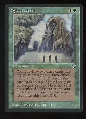 NM/MINT 1994 Legends Sylvan Library ~ Vintage MTG/Magic ~ NO RESERVE!!! • $36