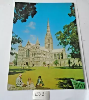 Salisbury Cathedral    Postcard  (eu31 • £1.20