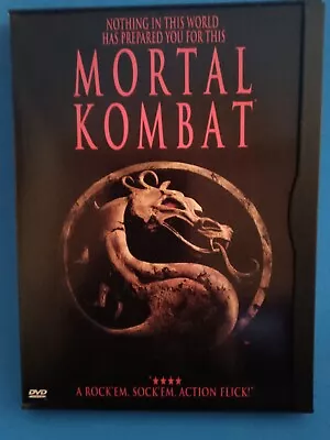 Mortal Kombat DVD Both Widescreen And Regular Full-Frame Versions Of The Film • $2