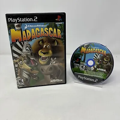 Madagascar PS2 PlayStation 2 - Complete CIB Tested VGC • $7