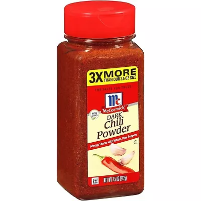 McCormick Dark Chili Powder 7.5 Oz. • $6.88