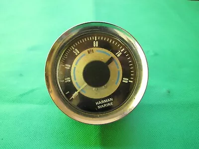 Vintage Harman Marine 80 MPH Speedometer( 3 1/2'') • $68