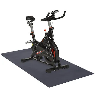 £149.99 • Buy HOMCOM Stationary Exercise Bike Indoor Cycling Training W/ LCD Screen, Mat