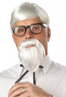 KFC Colonel Sander Adult Costume Wig Beard And Moustache • $23.99