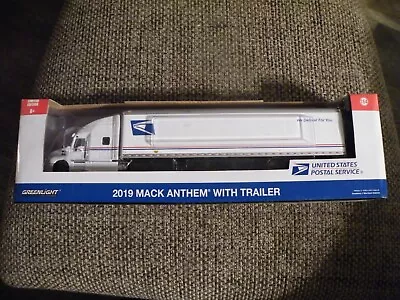 Greenlight USPS 2019 Mack Anthen Tractor Trailer LIMITED EDITION • $32