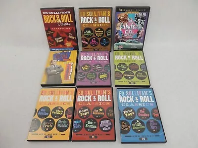 Ed Sullivan's Rock And Roll Classics 9 Dvd's • $24.99