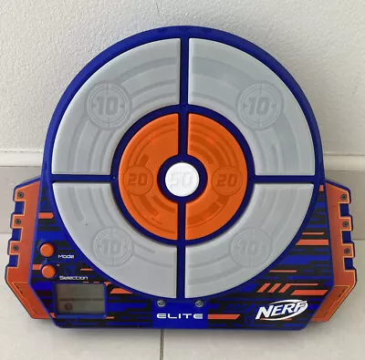 NERF Elite Digital Target Interactive Scoreboard With Sounds Lights - As New! • $24