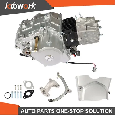 Labwork 125CC 4-Stroke Engine Motor Semi-Auto Electric Start Reverse For ATV • $180