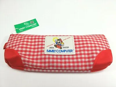 80s Famicom Computer / Super Mario Pencil Case - Asahi Nintendo NES Japan • $59.99