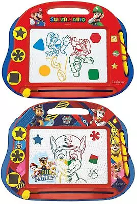 Lexibook Character Magnetic Magic Drawing Boards With Stamps • £15.99