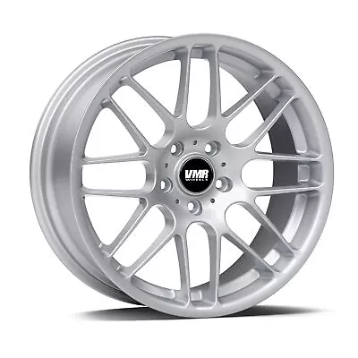 (1) 18  VMR Wheels V703 18x9.5 Et33 Rear | 5x120 | 72.6mm Bore | Super Silver • $119.99