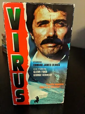 Virus (VHS) Edward James Elmos 1980 George Kennedy *BUY 2 GET 1 FREE* • $6.95
