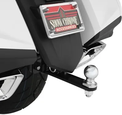 Show Chrome Vertical Receiver Hitch For Gold Wing Chrome 52-921 3902-0217 • $367.96