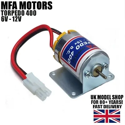 MFA Torpedo 400 Size RC Boat Car Plane Electric Motor 5 Pole Remote Control • £10.99