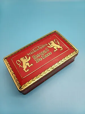 £9.99 • Buy Vintage Mackintosh's Royal De Luxe Toffee Tin