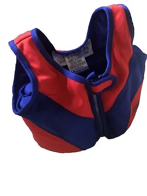 Zoggs Swim Sure Vest / Float Jacket - Red And Blue - 2-4 Years (SEE DESCRIPTION) • £12