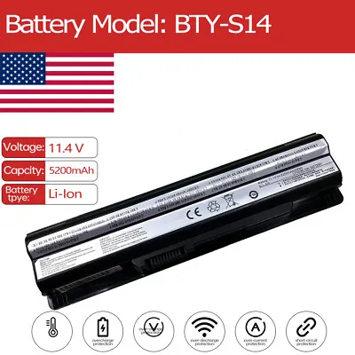 Battery For Medion Akoya Mini MD97295 E1311 E1312 E6313 E6315 P6512 P6515 • $25.95
