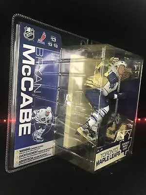 Mcfarlane Nhl 13 Bryan Mccabe Toronto Maple Leafs White Variant Figure • $24.95