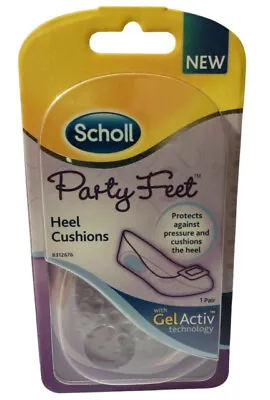 £5.99 • Buy Scholl Party Feet Heel Cushions With GEL ACTIV Technology 1 Pair NEW