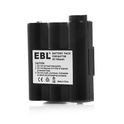 EBL 2-Way Radio 700mAh 6V Battery For Walkie Talkie GXT1000 GXT1050 GXT850 AVP-7 • $11.39