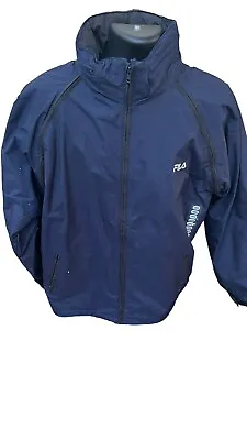 Fila Nylon Lined Hooded Jacket Removable Sleeves Men’s Large 52” New • $15.40
