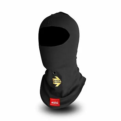 Momo Comfort Tech Racing Balaclava - Black (FIA Approved) • £63.44