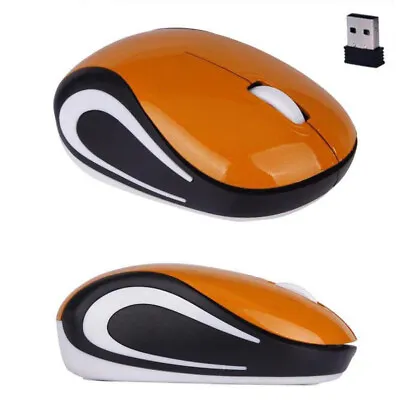 $14.08 • Buy Wireless Mouse Mice 2.4Ghz USB Ergonomic Gaming Optical Laser Mouse For Laptop