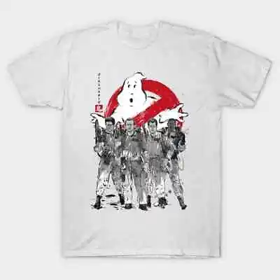 Ghostbusters Japanese Samurai Film Movie Retro Chinese Anime Karate T Shirt • £5.99