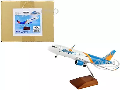 Airbus A320 Aircraft  Allegiant  1/100 Scale Snap-fit Model By Skymarks Skr8329 • $169.95