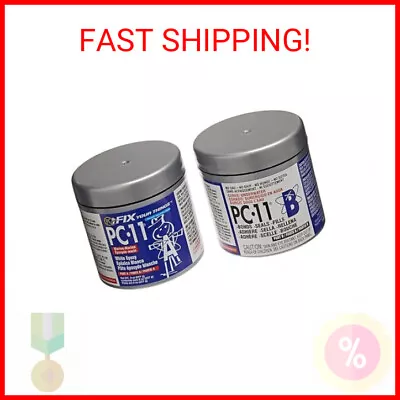 PC-Products PC-11 Epoxy Adhesive Paste Two-Part Marine Grade 1/2lb In Two Cans • $18.63