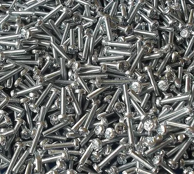M2 X 6mm8mm10mm12mm Long Pozidrive Machine Screws 2mm Washers + Nuts Included • £3.30
