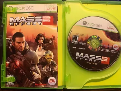 Mass Effect 2 (Microsoft Xbox 360 2010) COMPLETE! • $5.22