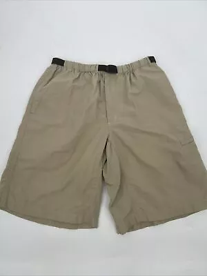 Patagonia Mens Belted Baggies Shorts Small Khaki Rare VTG Hike Surf Climb EUC • $49.99